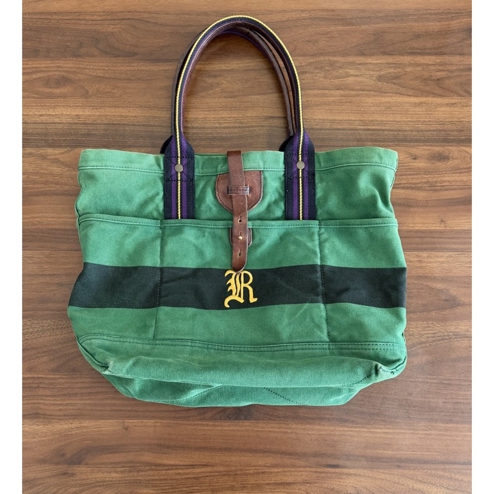 Ralph Lauren Carryall TOTE RUGBY Canvas RARE Limited Edition VINTAGE